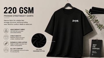 220 GSM T-Shirts: What Makes a Premium Streetwear T-Shirt?