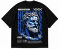 Rainer “Winged Messenger” Hermes Oversized Graphic T-Shirt – Greek God Streetwear Tee