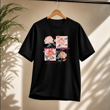 My Bestie Floral Graphic T-Shirt