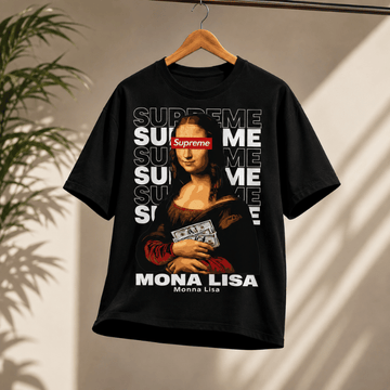 Mona Money Portrait Graphic T-Shirt