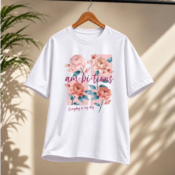 My Bestie Floral Graphic T-Shirt