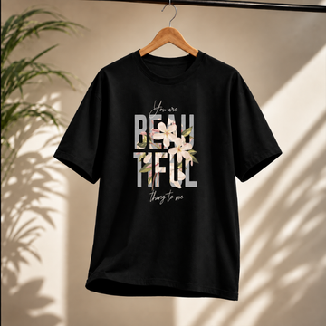 Be You Floral Graphic T-Shirt