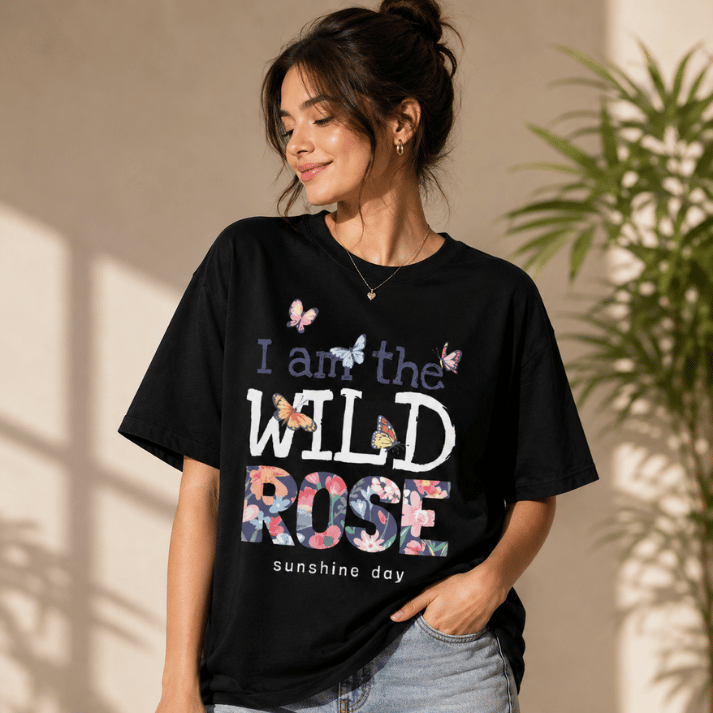 Wild Rose Graphic T-Shirt