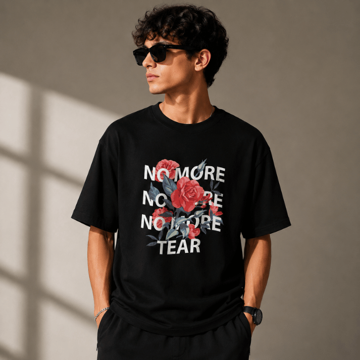 No More Tear Rose Graphic T-Shirt