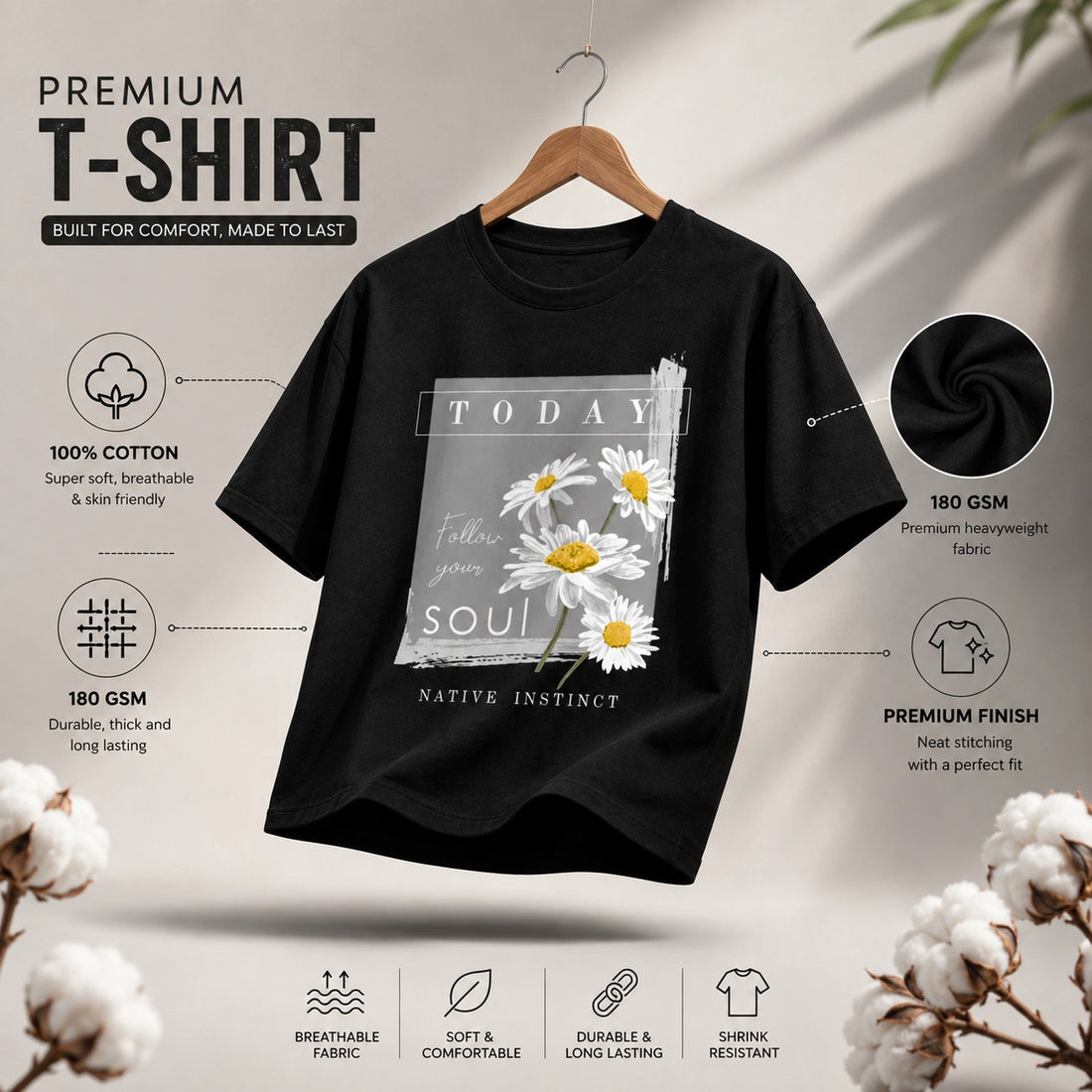 Oversized T-Shirt 220 GSM